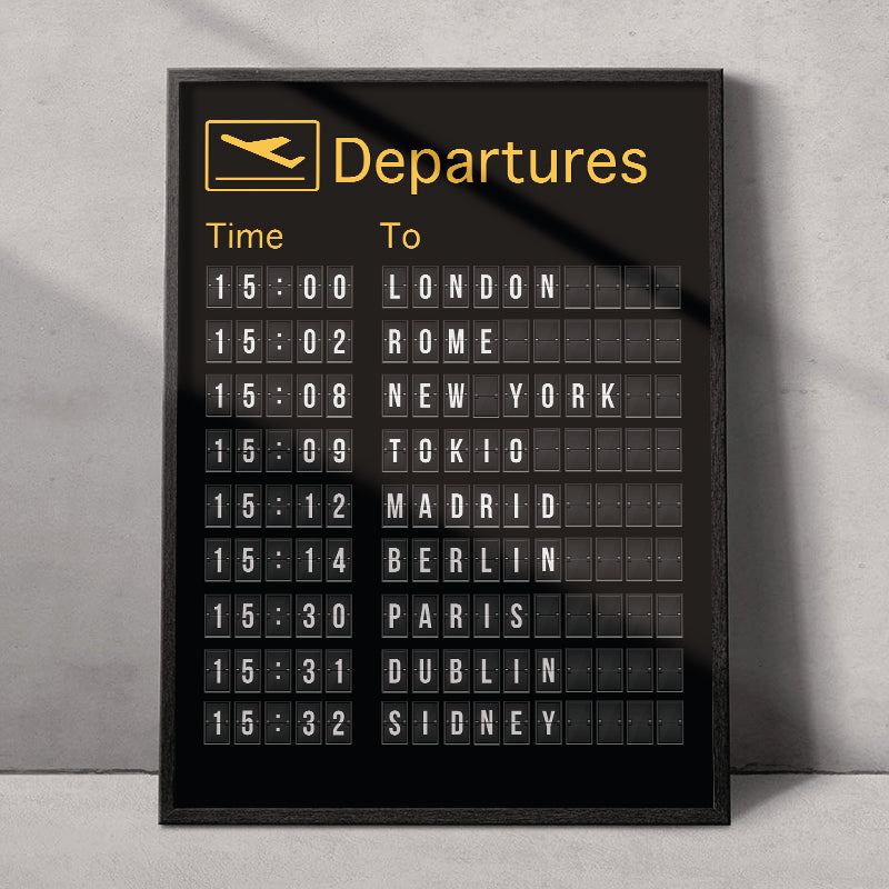 Cartel de Aeropuerto 02