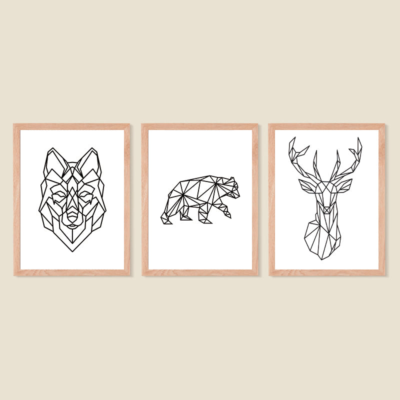 Set Animales Geométricos