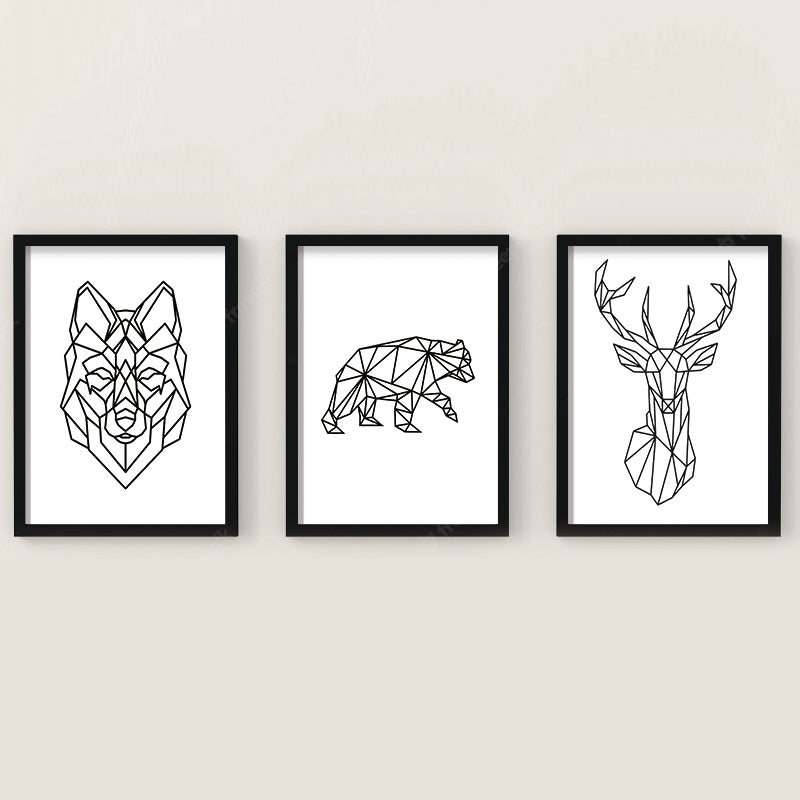 Set Animales Geométricos