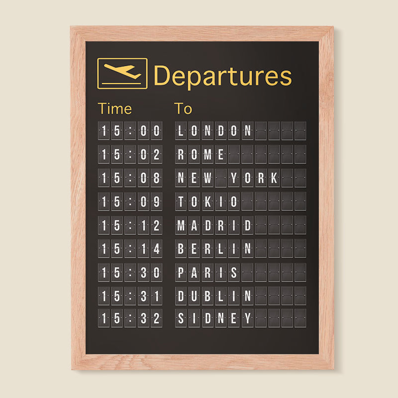 Cartel de Aeropuerto 02