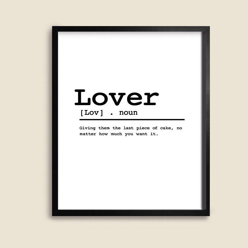 Definición de Lover
