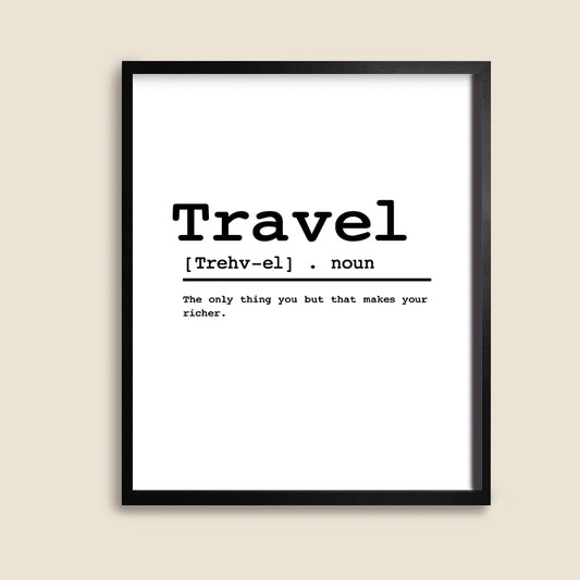 Definición de Travel